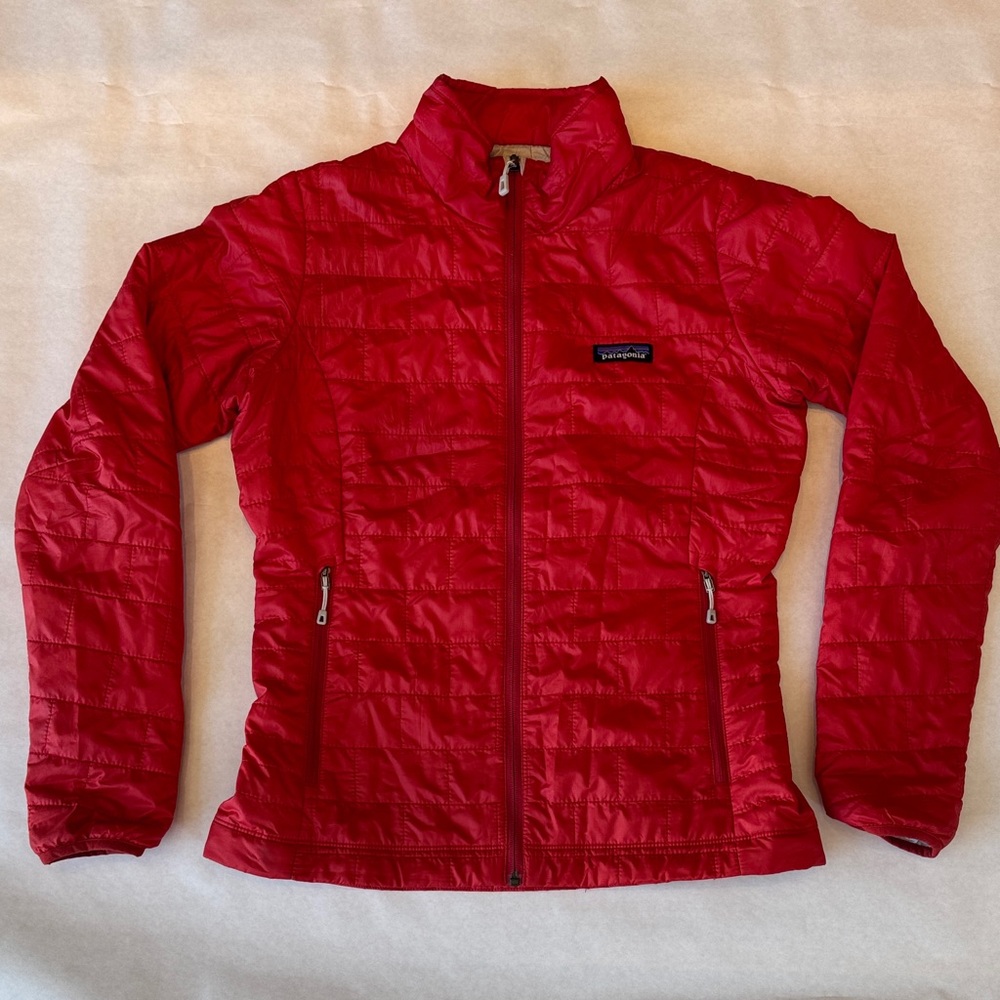 Patagonia Nano Women's Vibrant Red Puffer Jacket